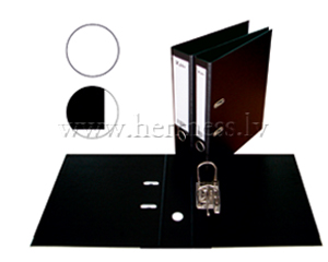Mape reistrs A4, 75mm, neapkalts, PP+PP, Balts, X FILE